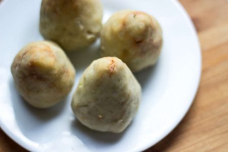 Coxinha fit de batata doce